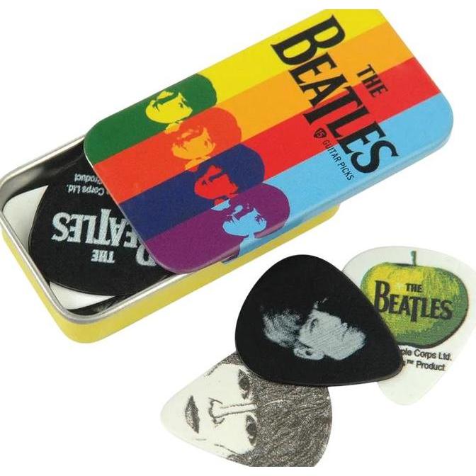 DADDARIO D'ADDARIO PLANET WAVES 1CAB4-15BT2 1CAB415BT2 THE BEATLES GUITAR PICK TINS 15-PCS BMJ (TERB