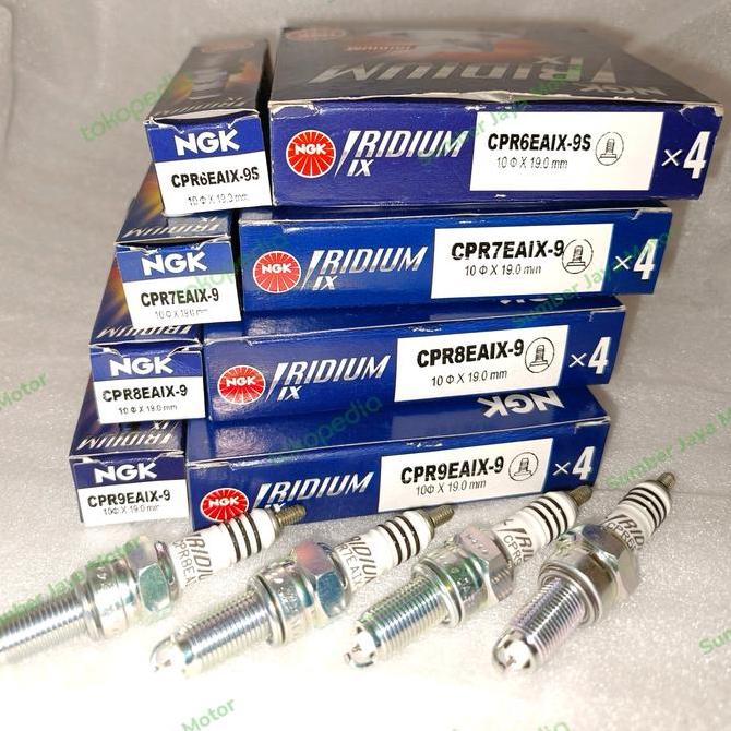 PROMO DISKON - BUSI NGK IRIDIUM CPR6EAIX-9s /CPR7EAIX-9 / CPR8EAIX-9 / CPR9EAIX-9