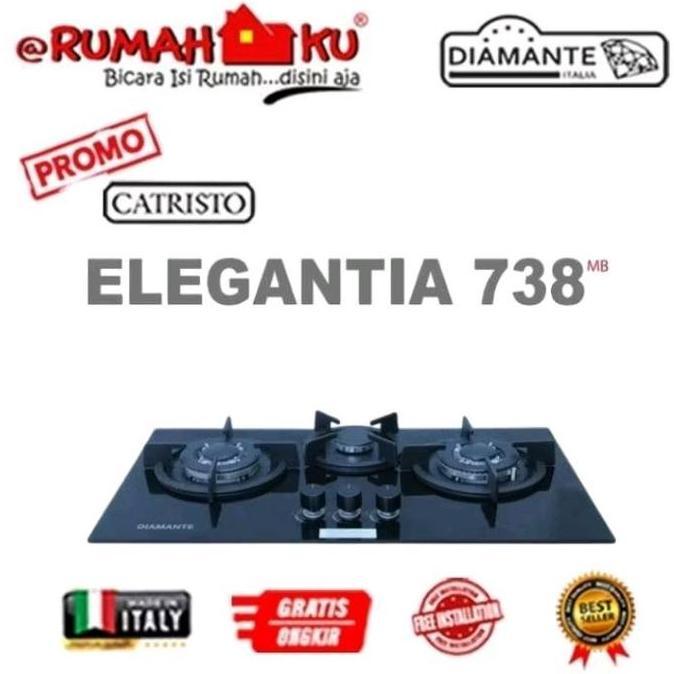 KOMPOR DIAMANTE ELEGANTIA 738