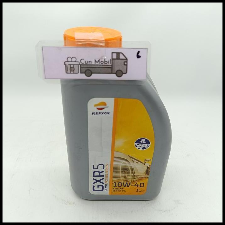 DISKON OLI MESIN REPSOL GXR5 GXR 5 PCMO ACTION SERIES 10W-40 API SL/CF 
