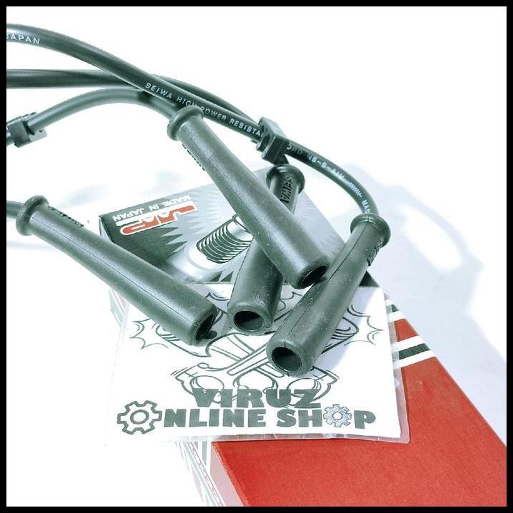 TERLARIS KABEL BUSI MAZDA INTERPLAY INTER PLAY TIMOR SOHC SEIWA 8BBE-18-140