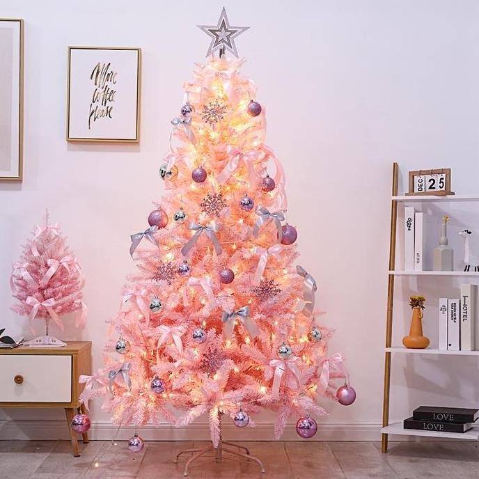 Terlaris [210Cm] Pohon Natal Christmas Tree Besar Pohon Terang Cemara Dekorasi Hiasan 210 180 150 12