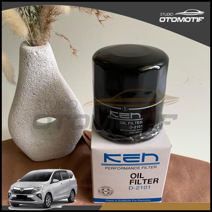 TERLARIS KEN 2101 FILTER OLI CALYA SIGRA AGYA AYLA SIRION SARINGAN OLI MOBIL OIL 