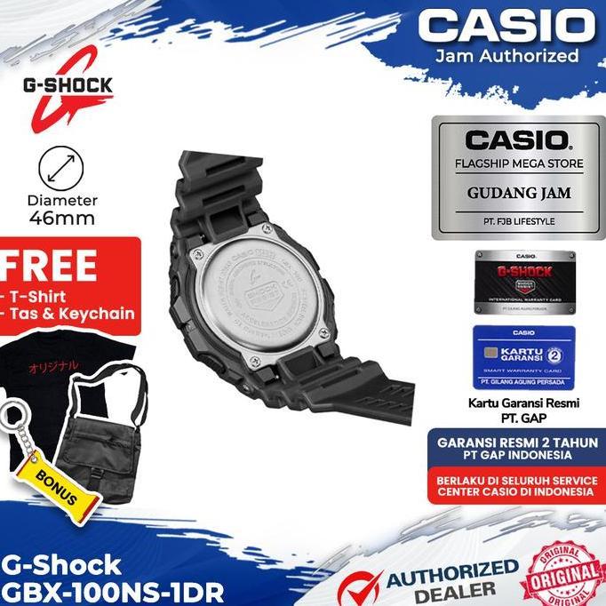 GShock GBX-100NS-1DR GBX-100 GBX100NS GBX100 Garansi Resmi 2 Tahun (TERBAIK) (TERBARU) (TERMURAH)