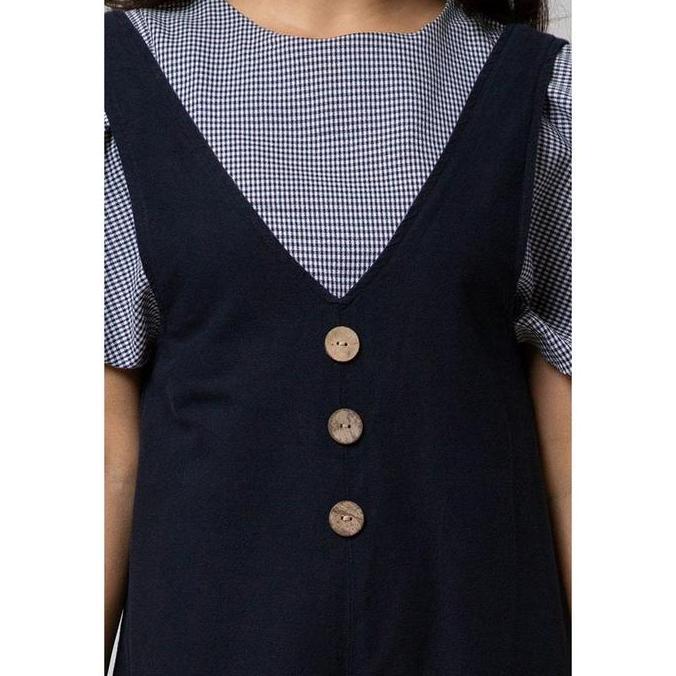 CARDINAL GIRL OVERALL 2 (NAVY) (TERBAIK) (TERBARU) (TERMURAH)
