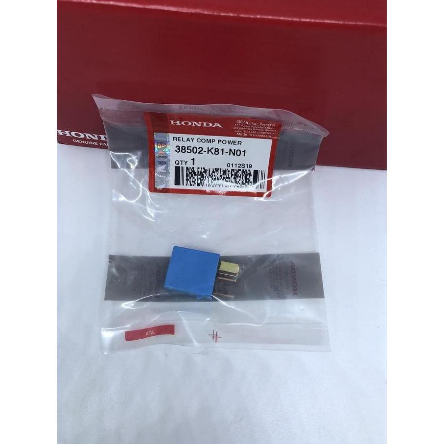 Promo RELAY COMP POWER RELAY PENGISIAN KAKI 5 BEAT FI ESP ORIGINAL 38502-K8 Diskon