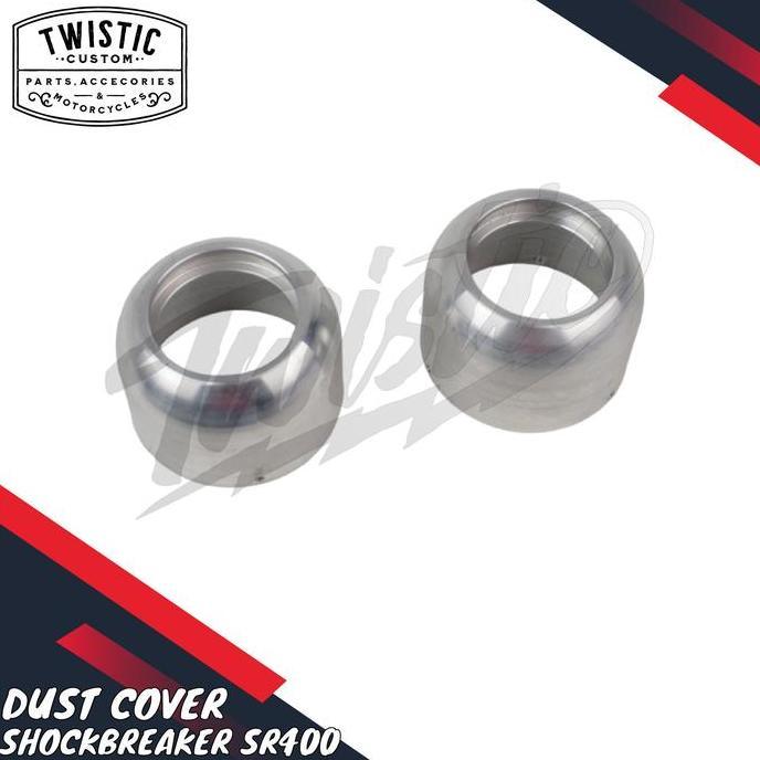 Dust Cover Shock Breaker Shockbreaker Motor Yamaha Sr400 Chopper Bobber Custom Asli