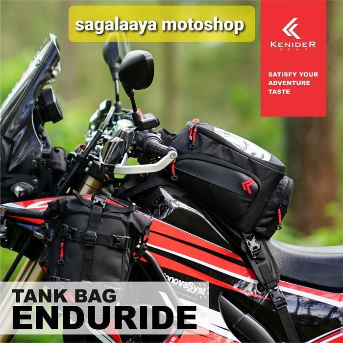 Tank Bag Motor Kenider Enduride Tas Touring Adv Cb150X Versys Crf Cb Original Dan Terpercaya
