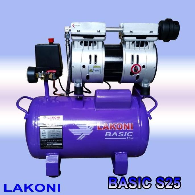 Sale Kompresor Angin Listrik Oilles Silent Lakoni Basic 25