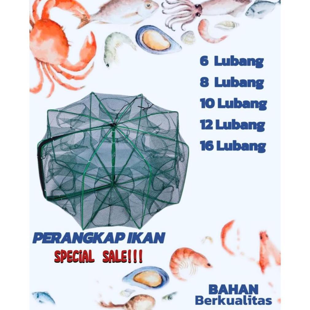 TERBARU 2026 Bubu Perangkap Ikan |Jebakan Perangkap Lipat Udang Kepiting untuk di sungai danau dan l