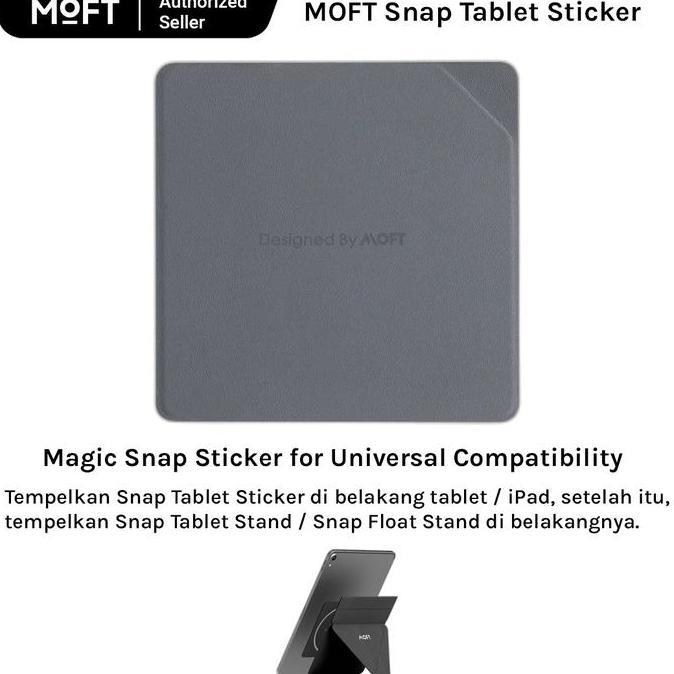 MOFT Snap Tablet Sticker for Universal iPad/Tablet (TERBAIK) (TERBARU) (TERMURAH)