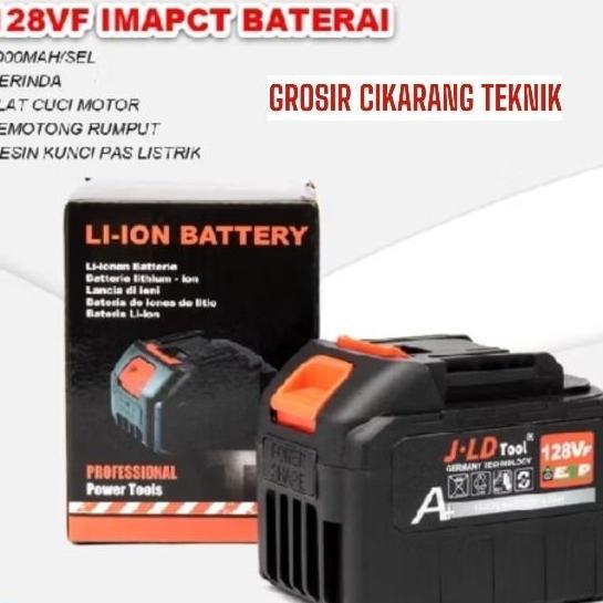 Terjangkau Baterai Jld 128 Vf Cordles, Impact Wrench Gerinda Baterai Original Jld