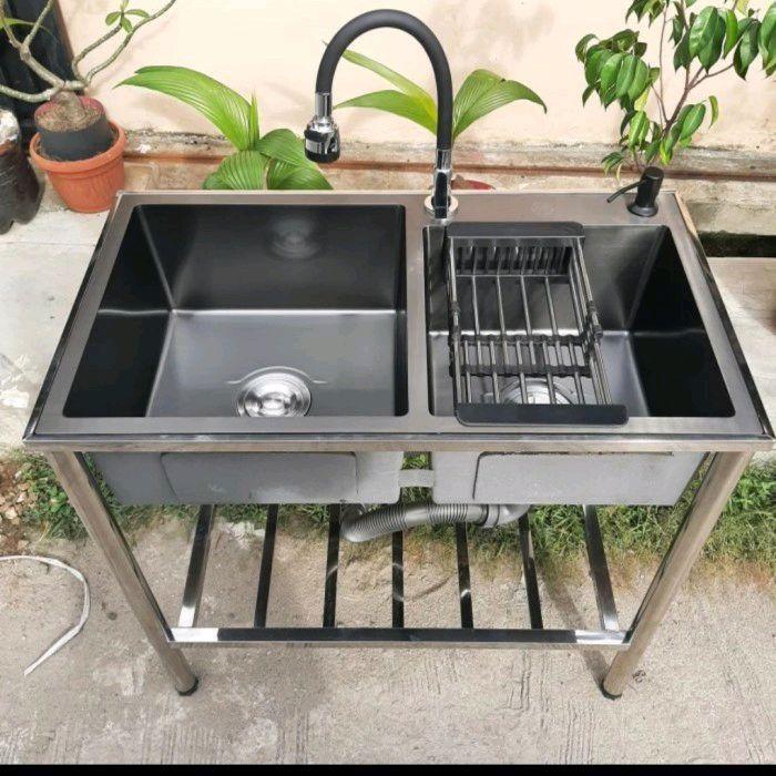 BAK CUCI PIRING STAINLESS / KITCHEN ZINK PORTABLE