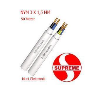 Kabel Supreme NYM 3x1.5 @ 50 Meter
