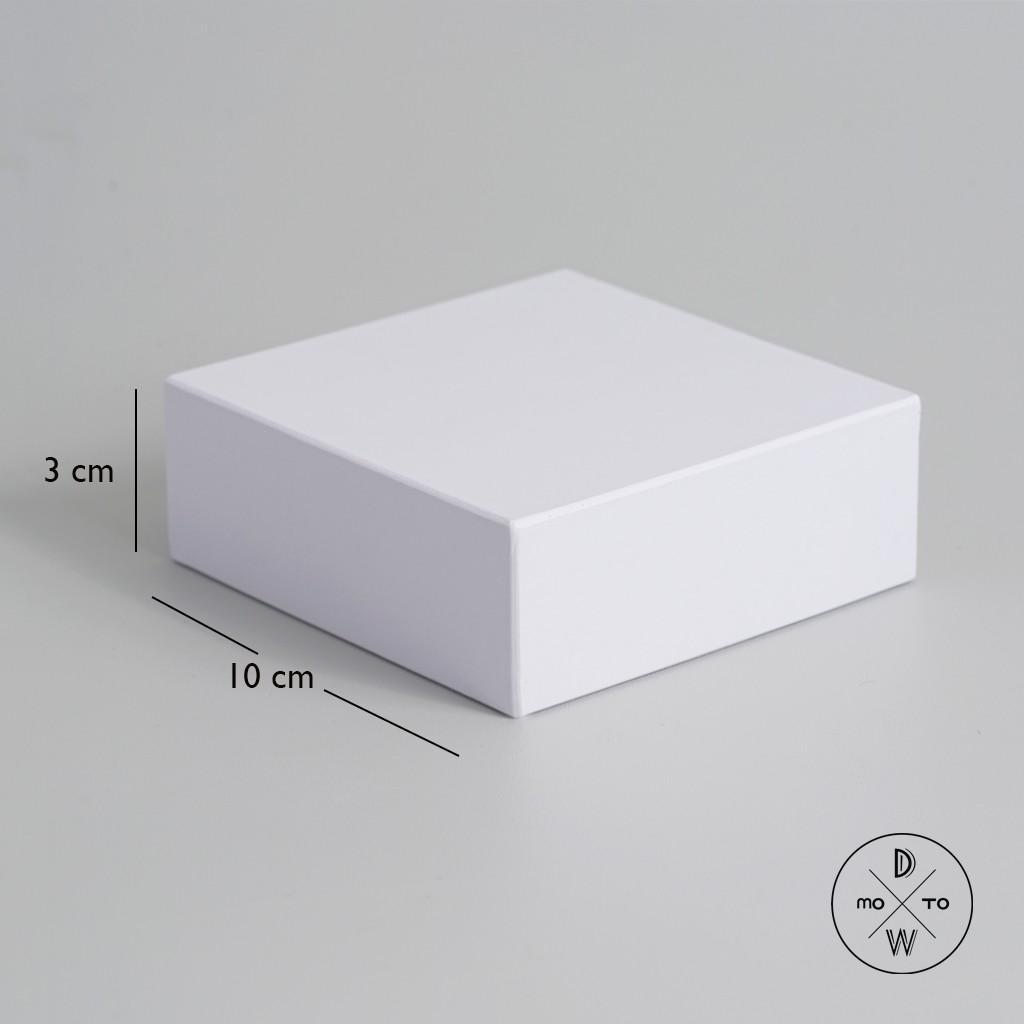 Props Fotografi - Paket Kubus Putih / Podium Cube