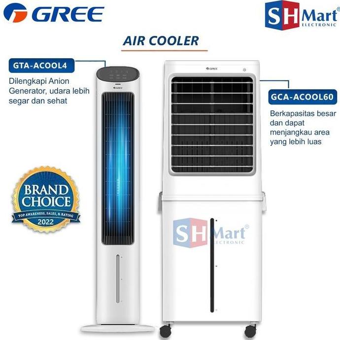 AIR COOLER GREE FLIFE PENYEJUK UDARA PORTABLE PENYEJUK DAN HUMIDIFIER