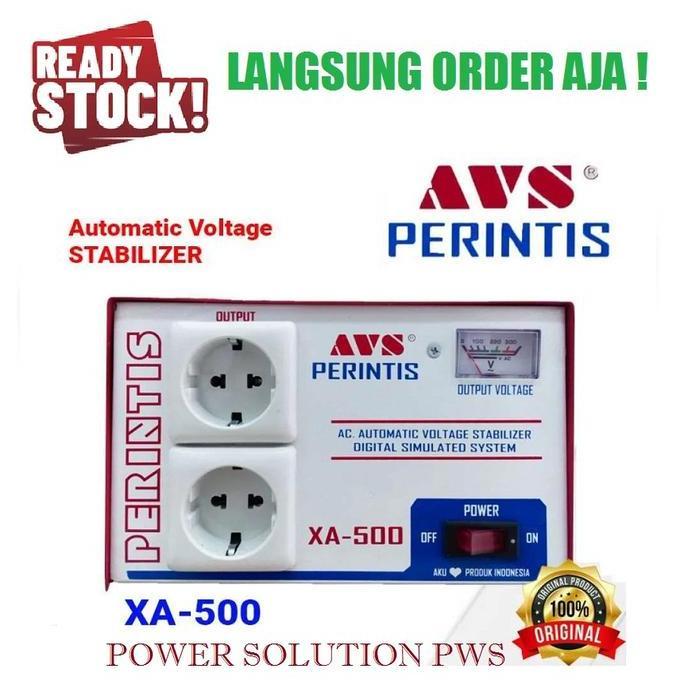 STABILIZER AVS PERINTIS XA-500, STABILIZER PERINTIS 500WATT