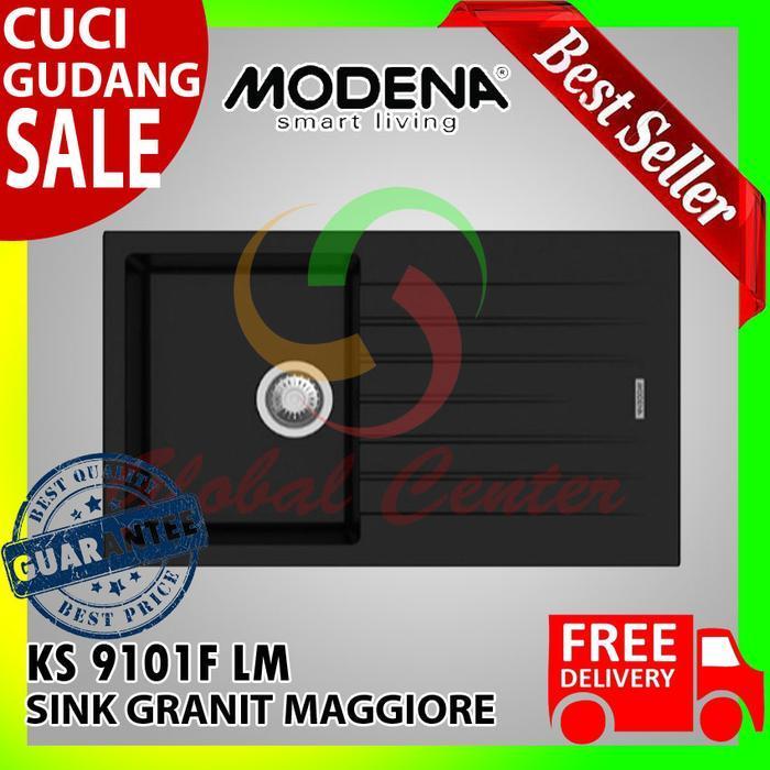 KITCHEN SINK GRANIT MODENA MAGGIORE - KS 9101F LM Sink Cuci Piring