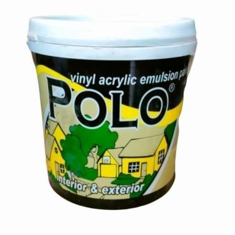 BEBAS ONGKIR - Cat tembok Polo 20 kg warna putih hitam / cat air dinding rumah murah