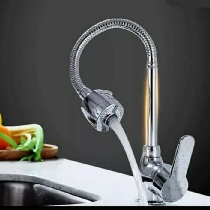 kran sink fleksibel panas dingin/kran cuci piring model toto wasser