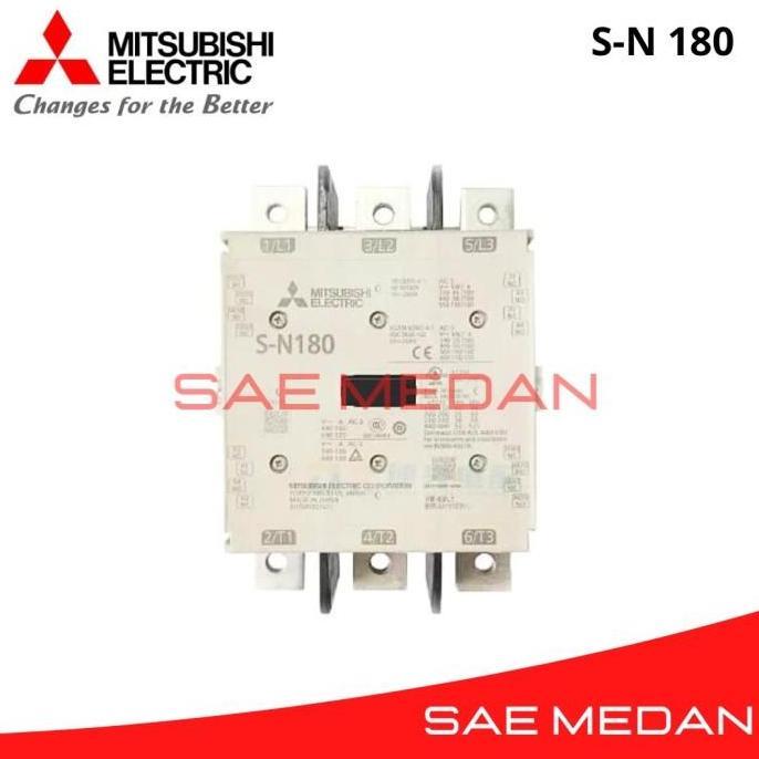 BEBAS ONGKIR - Contactor SN 180 Mitsubishi / Kontaktor SN180 / S-N180 / SN-180