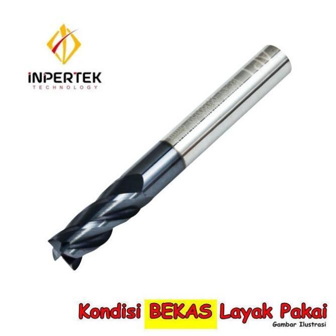 PUMERIA Endmill 4 Bekas Layak Pakai Endmill Bekas Bor Mill 4 Bekas Endmill