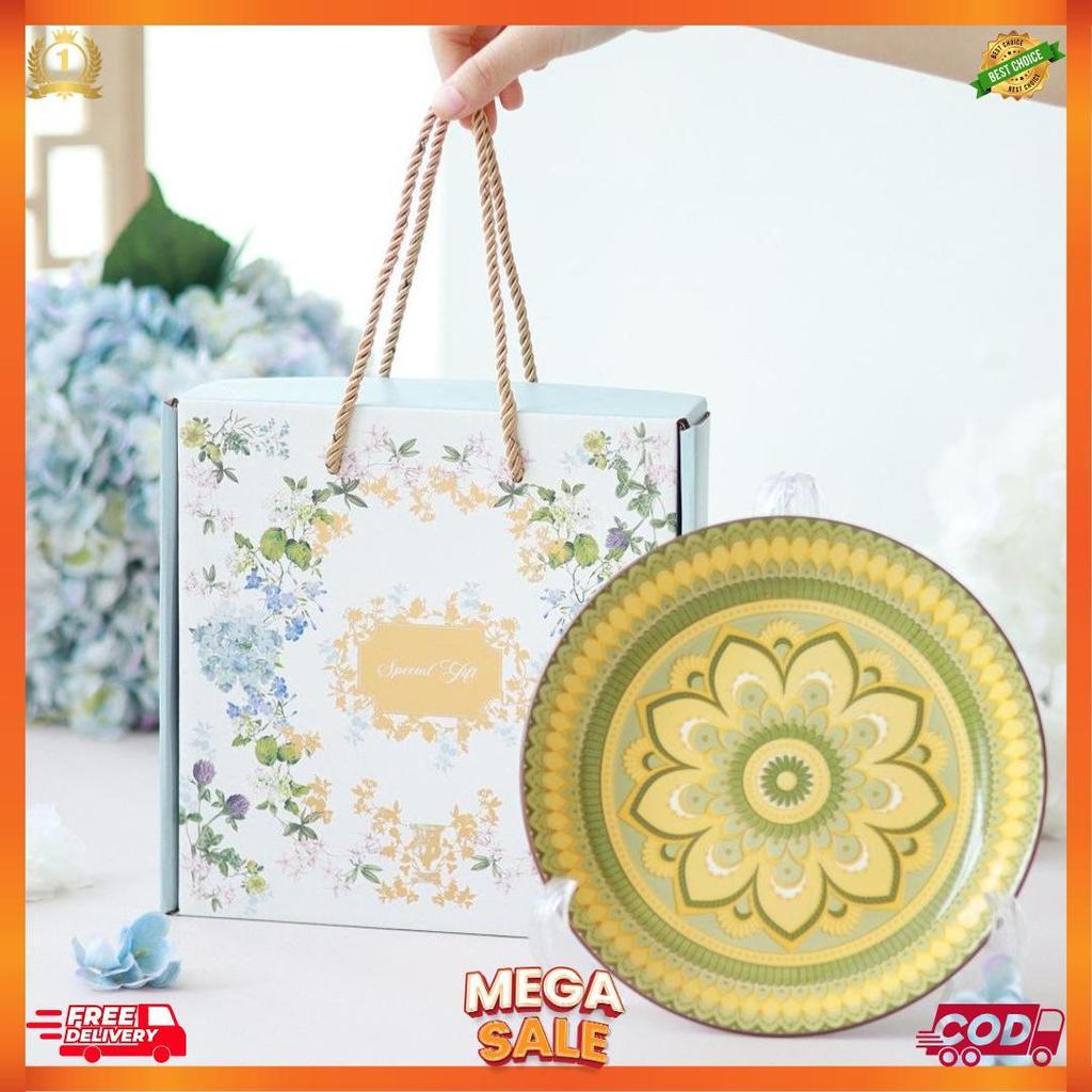 Golden Hampers Piring Set Premium Gift Set Piring Keramik Premium Cod
