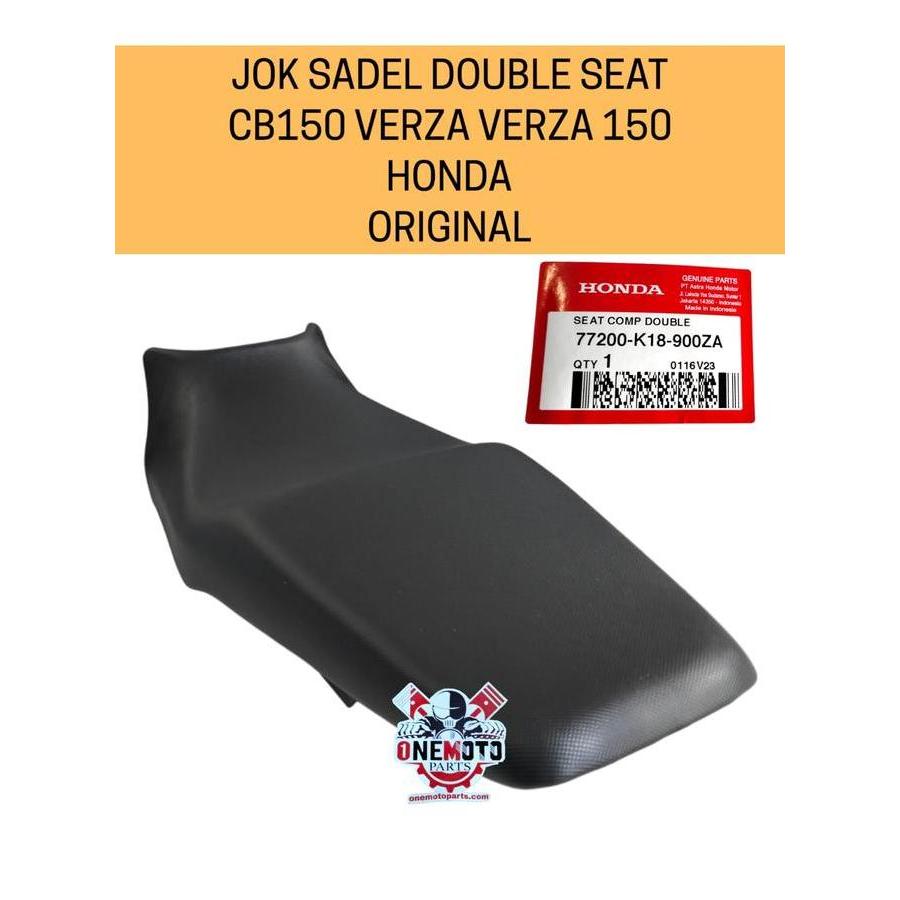 TERMURAH - JOK SADEL DOUBLE SEAT CB150 VERZA VERZA 150 ORIGINAL77200-K18-900ZA