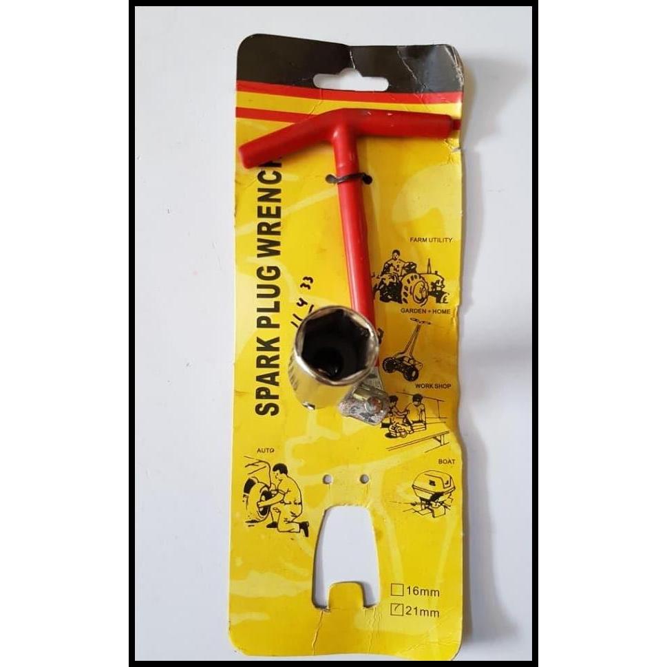 DISKON KUNCI BUSI FLEXIBLE / KUNCI BUSI T / KUNCI BUSI FLEKSIBEL SIZE 21 MM