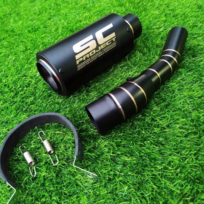 Knalpot Racing Sc Project Untuk Motor Cbr250Rr Cbr150R Cb150R Ninja 250Fi R25 Mt25 Z250 Cbr250 Cbu N