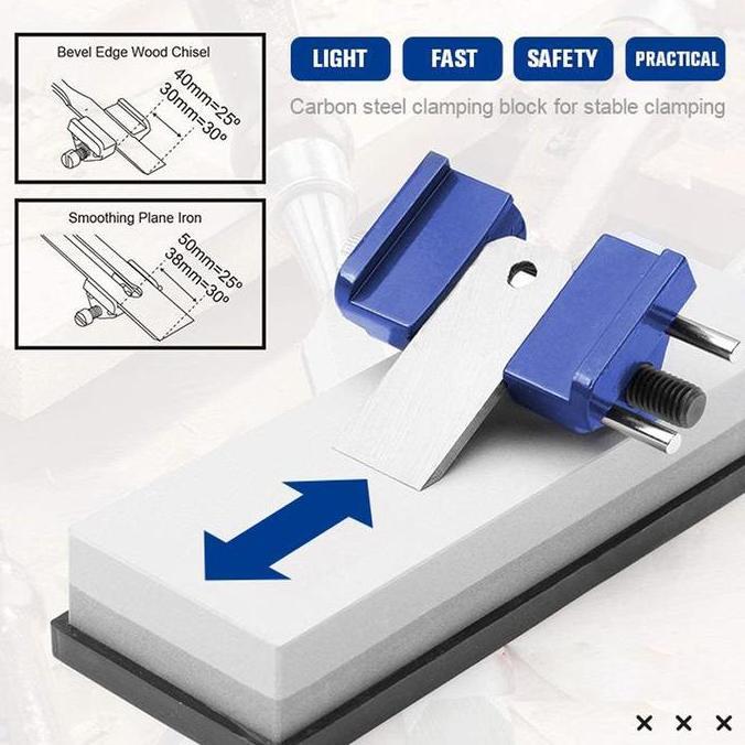 Honing Guide Alat Asah Pengasah Serut Pahat Ketam Manual