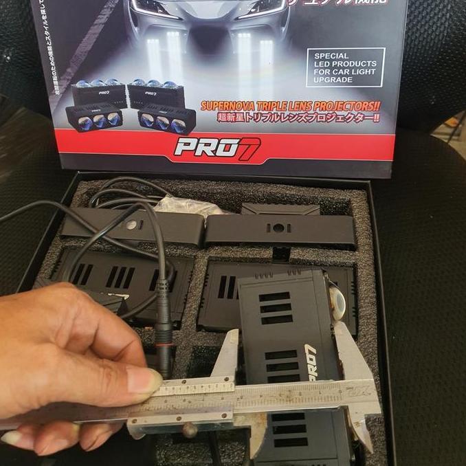 Promo pro7 mini projie MP3TX blue lens 300watt Diskon