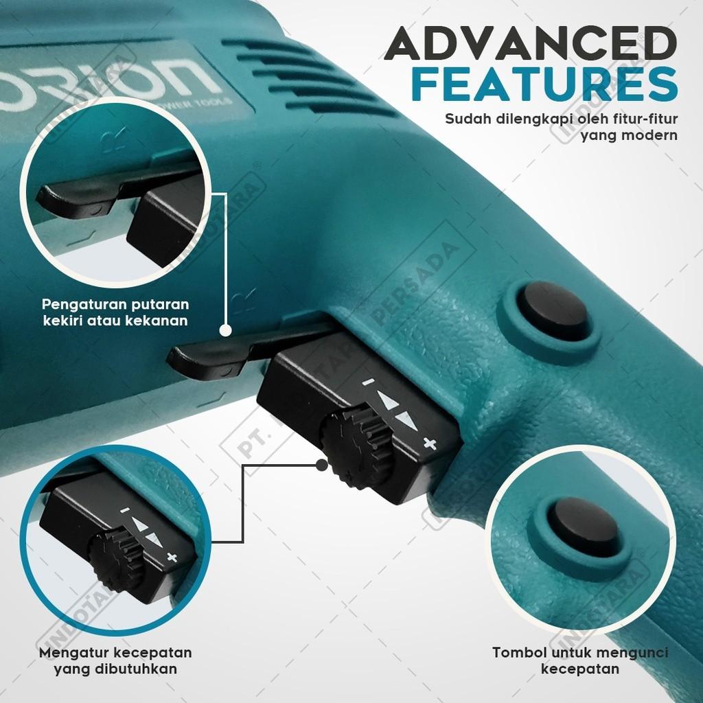 Mesin Bor Impact Drill Listrik Orion - Hd600S