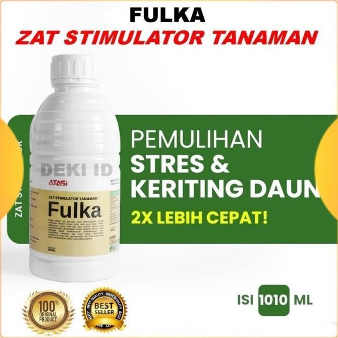 Fulka 1 L Zat Stimulator Tanaman Pupuk Asam Fulvat Humat Amino