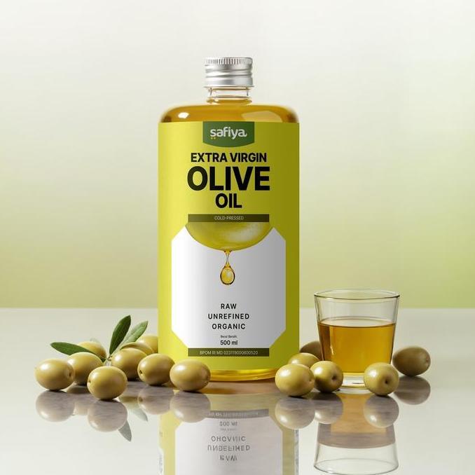 Vaarahsintika8 - Safiya Minyak Zaitun 5 ML Extra Virgin Olive Oil Murni Organik