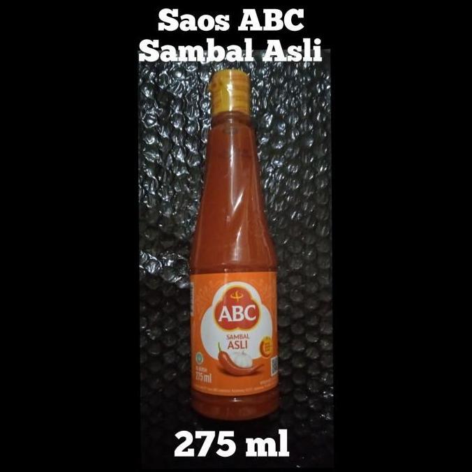 Saos ABC Sambal Asli 275 ml botol sedang