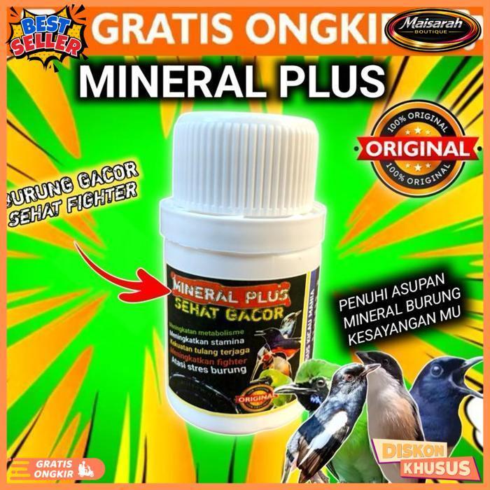 Quality Mineral Plus Vitamin Burung Drk New