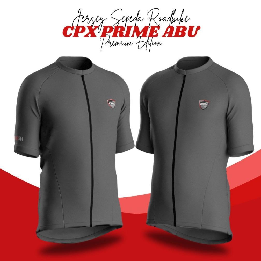bestpromo baju jersey sport sepeda roadbike pria tangan pendek cpx roadking full print