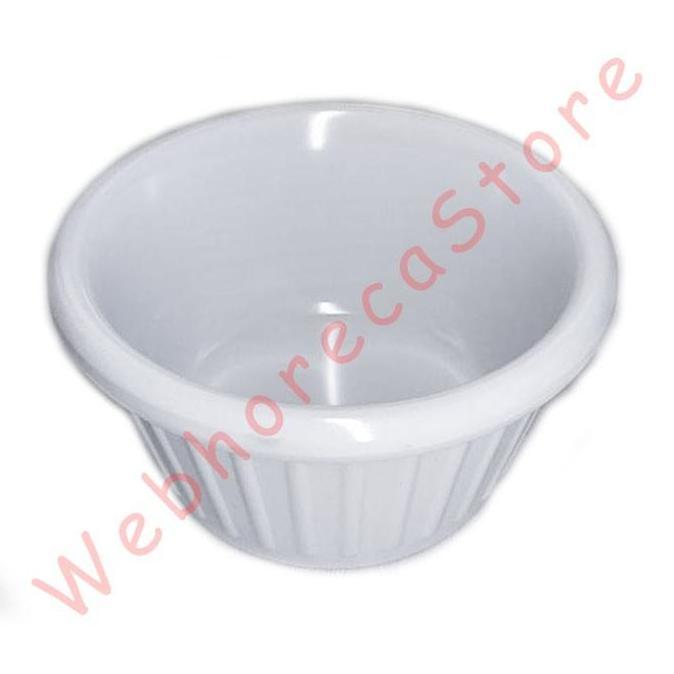 Wavy Ramekin Melamine 7x3.6cm / Sloki Tempat Saus Melamin 75ml