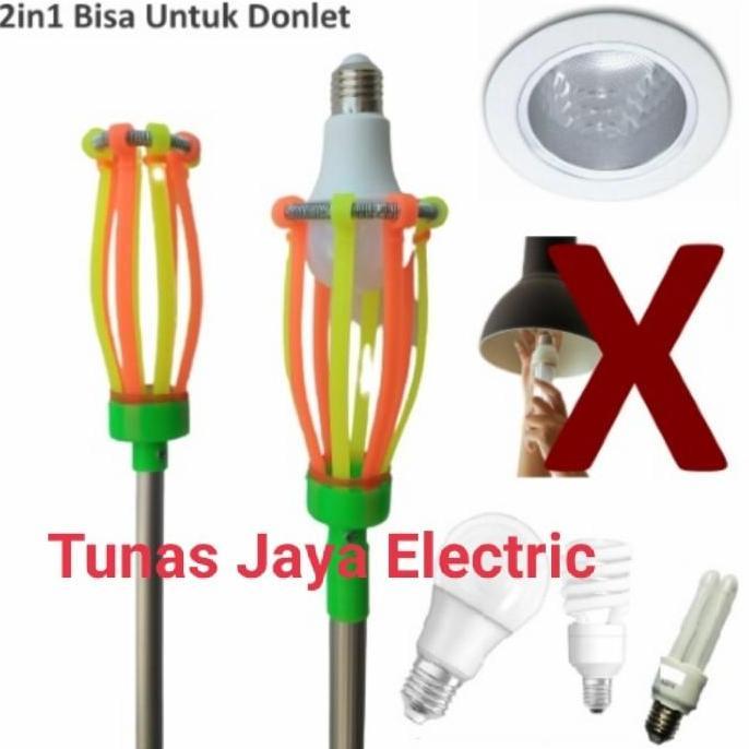 Stik Lampu / Tongkat Galah Pengganti Lampu