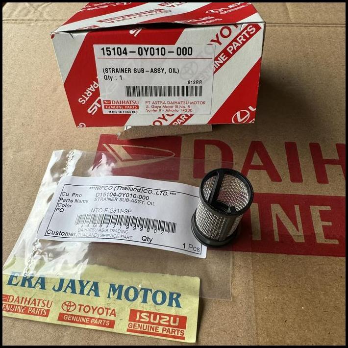 GRATIS ONGKIR STRAINER STAINER SARINGAN FILTER OLI CARTER MESIN CALYA SIGRA 1200CC-AGYA AYLA 1200CC 