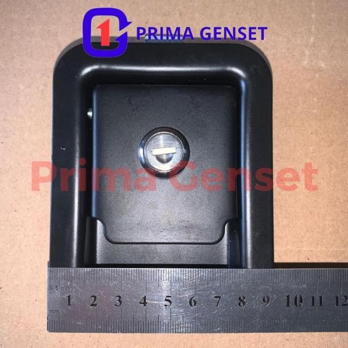 Door Lock / Doorlock Hitam Besi Sedang Genset