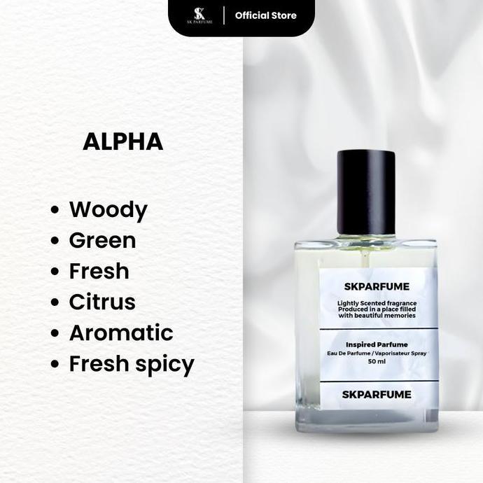 [Sk Parfume] Alpha - Parfum Aroma Mewah Dan Kalem Lama By Sk Parfume