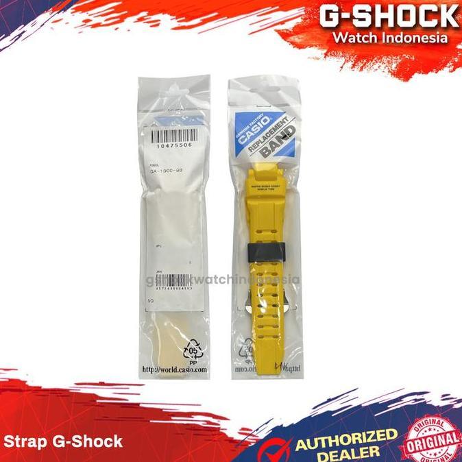 Tali Strap G-Shock GA-1000-9B GA-1000 GA1000 GA 1000 Casio Original