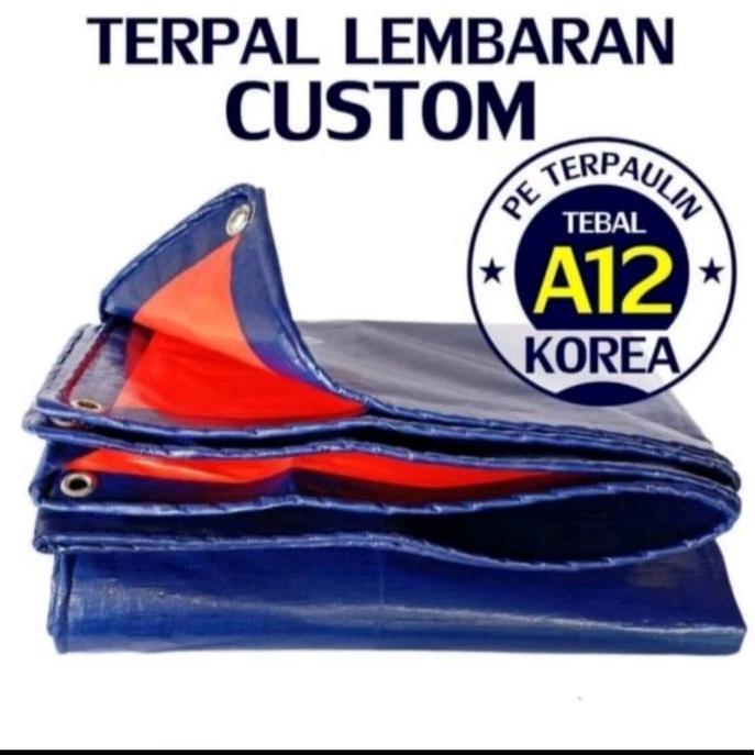 Ready stock terpal plastik tipe A12 Korea ukn costum