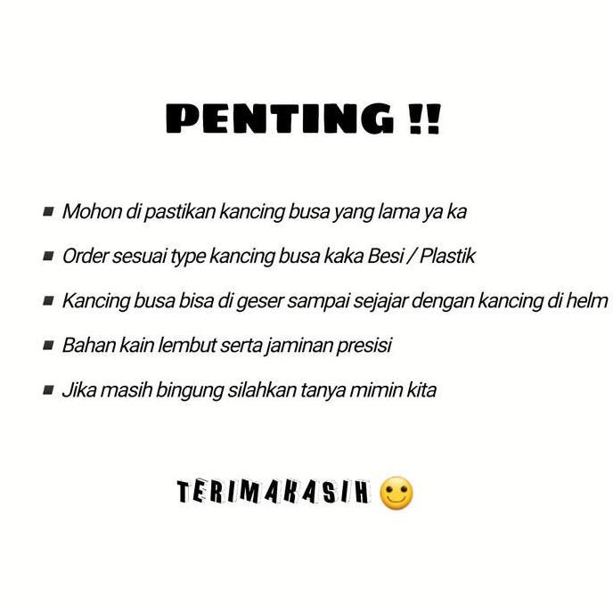 Busa pipi helm KYT GALAXY FLAT R | spon samping helm kyt galaxy slide size S M L XL XXL murah