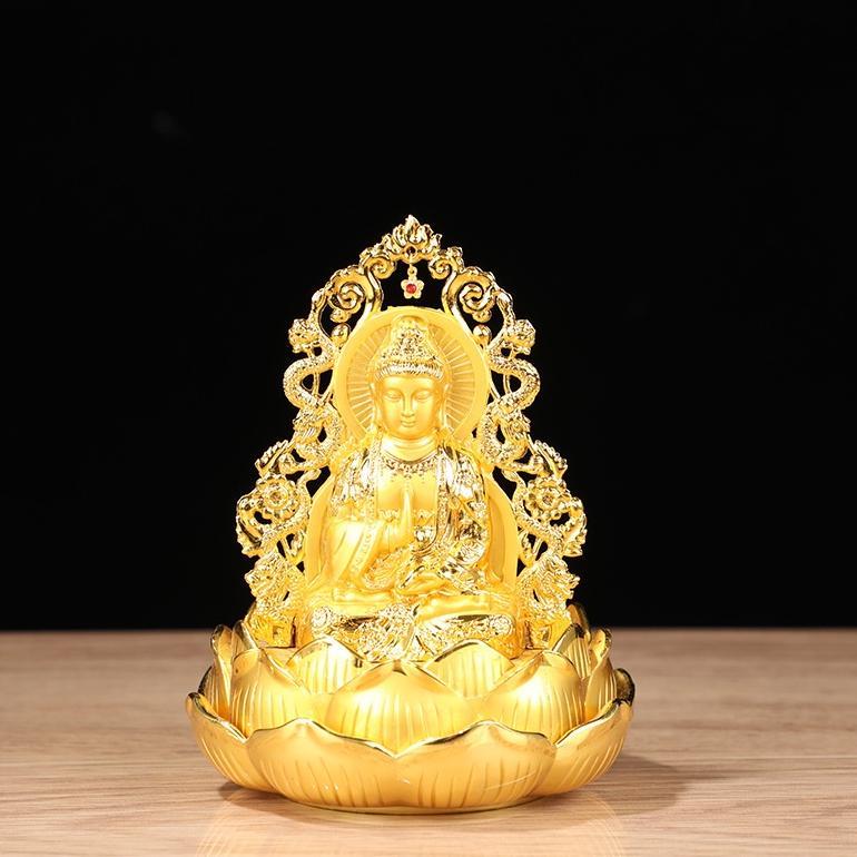 Pajangan Dekorasi Rumah Dashboard Mobil Parfum Buddha Dewi Kwan Im Car Parfume