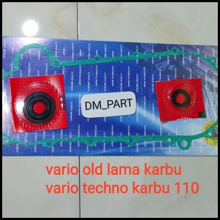GRATIS ONGKIR PAKING PACKING GASKET SEAL BAK CVT VARIO OLD LAMA TECHNO 110 KARBU 