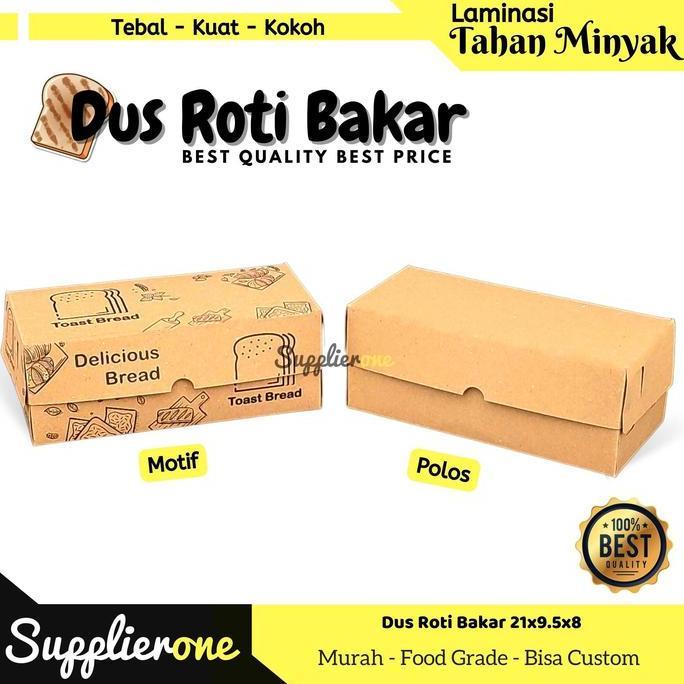 Dus Roti Bakar Bandung pack / Box Roti Bakar / Kemasan Roti Bakar