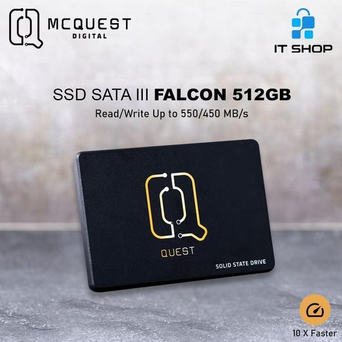 MCQUEST SSD SATA FALCON 512GB